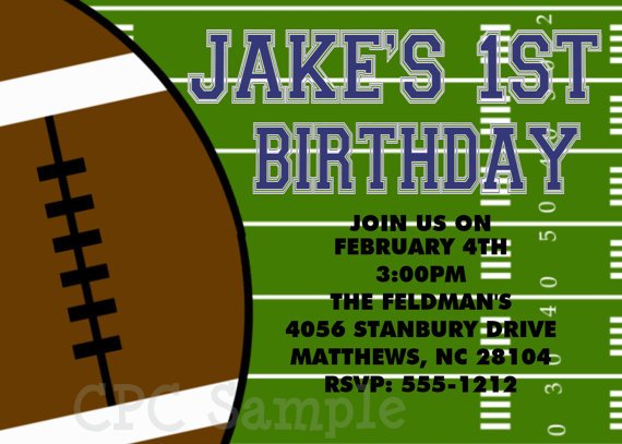green free printable boys birthday invitations