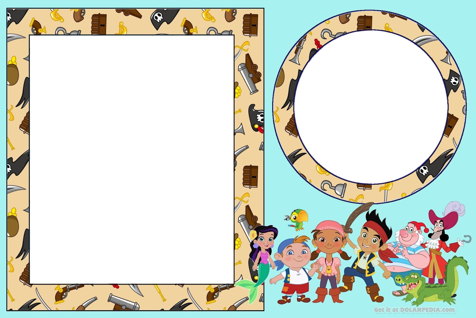 Free-Printable-Jake-and-the-Neverland-Birthday-Invitation