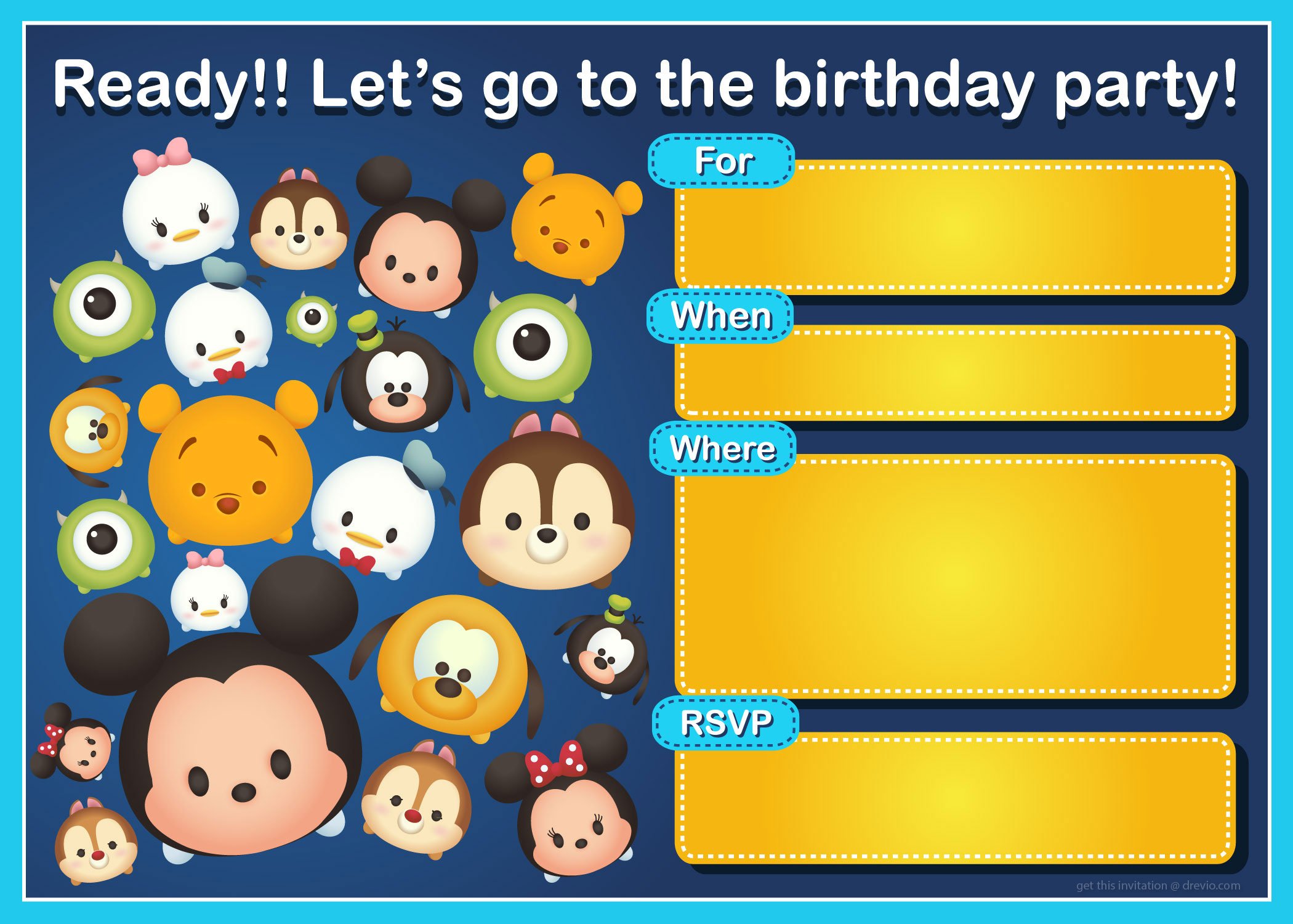 Free-Printable-Tsum-Tsum-Cartoon-Invitation