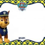 18+ FREE Paw Patrol Chase Birthday Invitation Templates That Look Store-Bought (Canva 2026)
