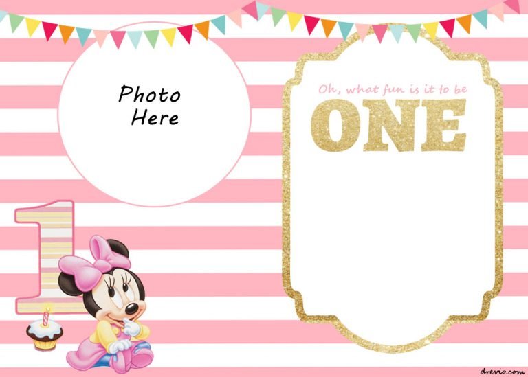 FREE-Printable-Minnie-Mouse-1st-Invitation-Template