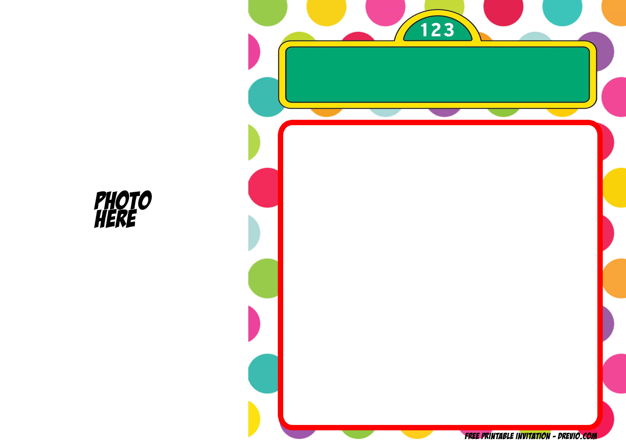 FREE-Blank-Polka-Dot-Sesame-Street-Invitation