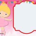 Ballerina Birthday Invitation Templates – FREE