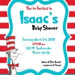 FREE dr.Seuss Baby Shower Invitation – PSD Template
