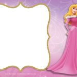 FREE Printable Princess Aurora Sleeping Beauty Invitation Templates