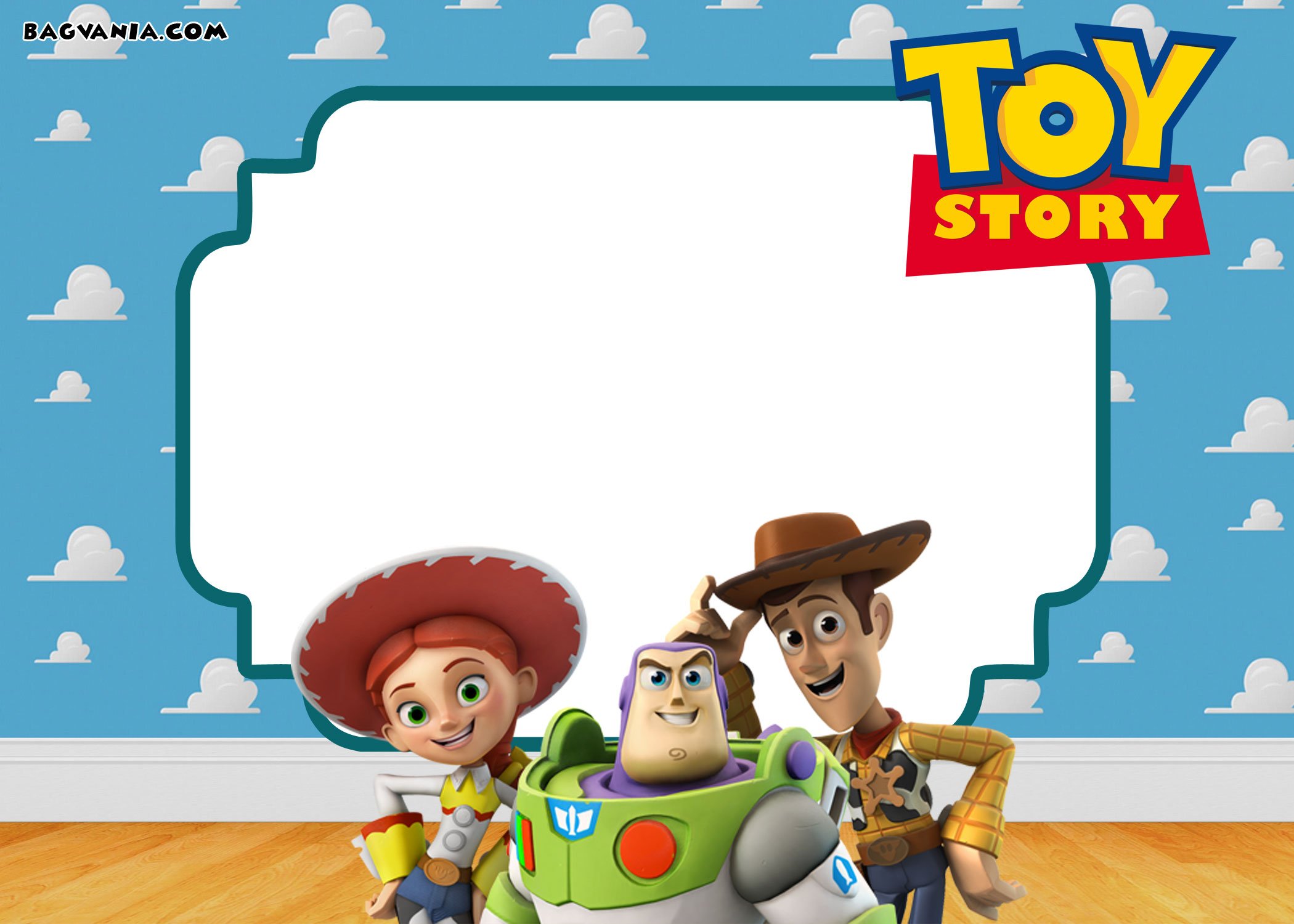FREE Printable Toy Story Invitation Free Download