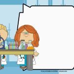 FREE Printable Mad Scientist Birthday Invitation Template