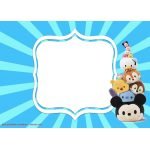 FREE Printable Disney Tsum Tsum Invitation Templates – Mickey and Friends!