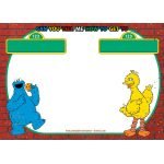 FREE Sesame Street Invitation Template for Twins!