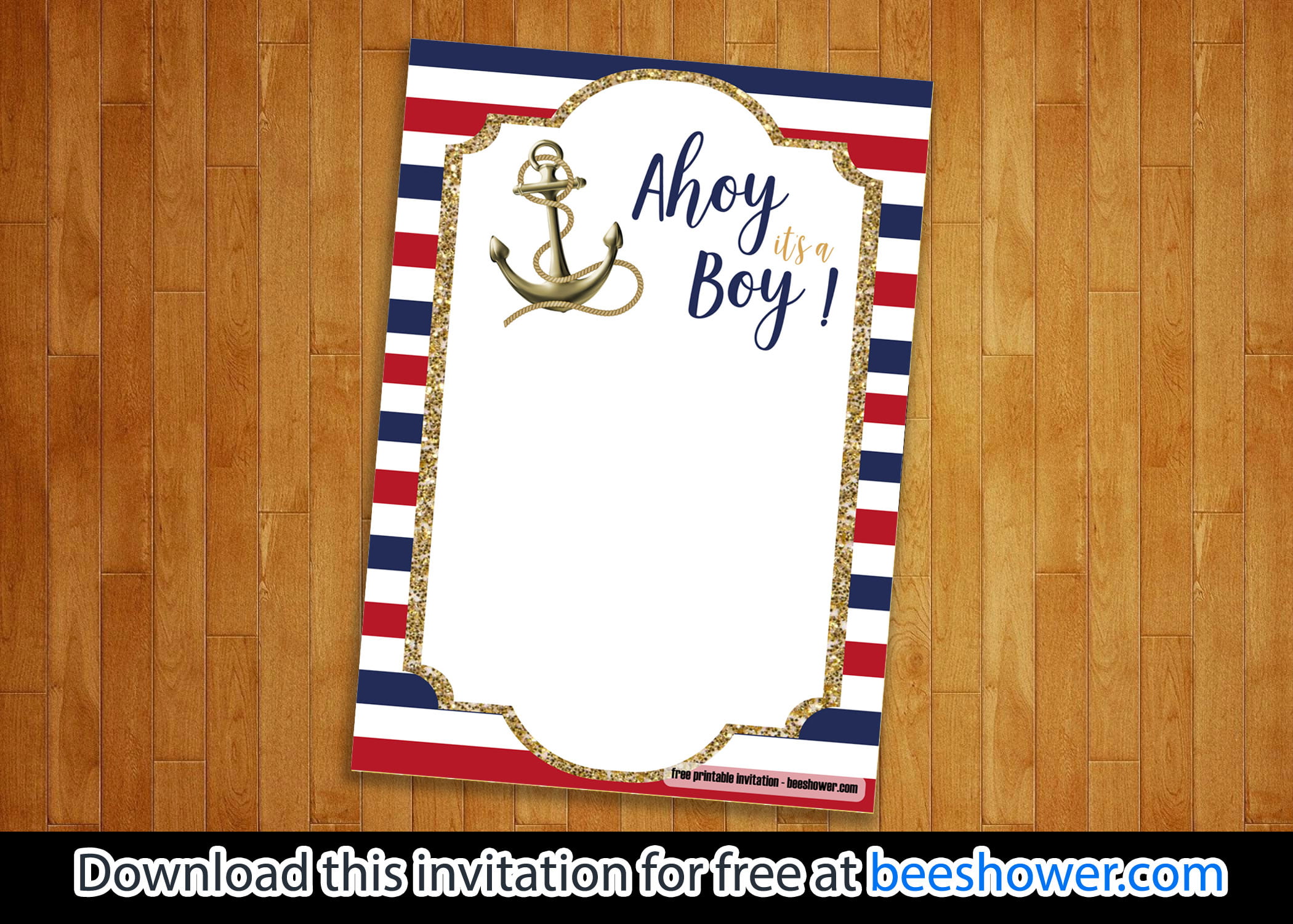 nautical baby shower invitations 6