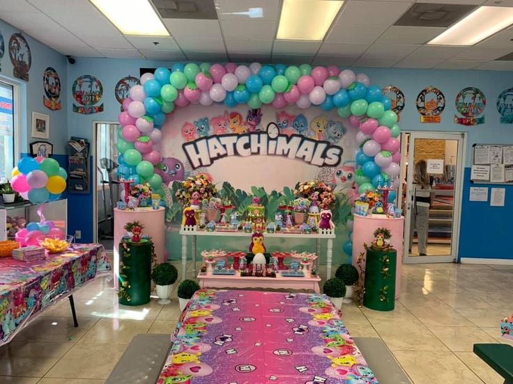 Hatchimals birthday party ideas8