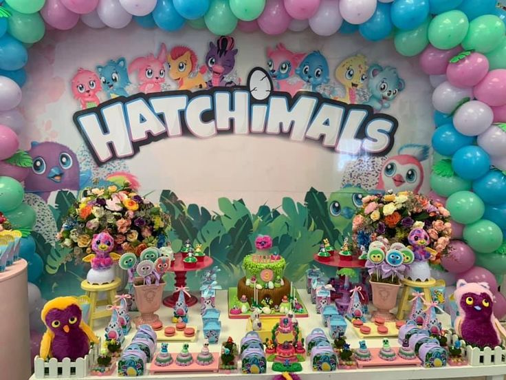 Hatchimals birthday party ideas9