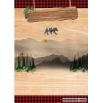 FREE Printable Lumberjack Invitation Templates