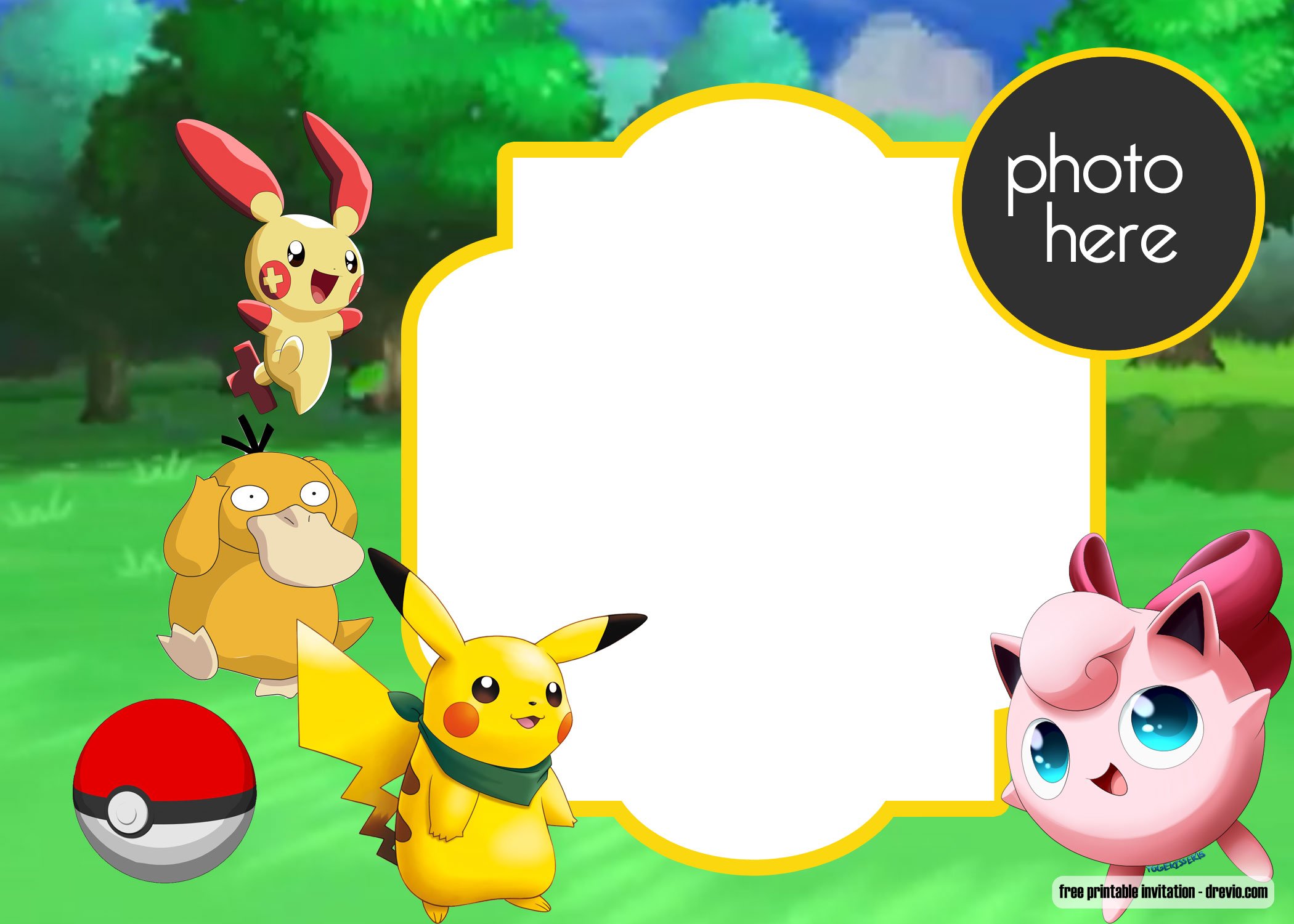 printable pokemon birthday card Happy Card, Birthday Card, Birthday Pokemon, Happy Birthday Card Personalised PIKACHU POKEMON Birthday Card