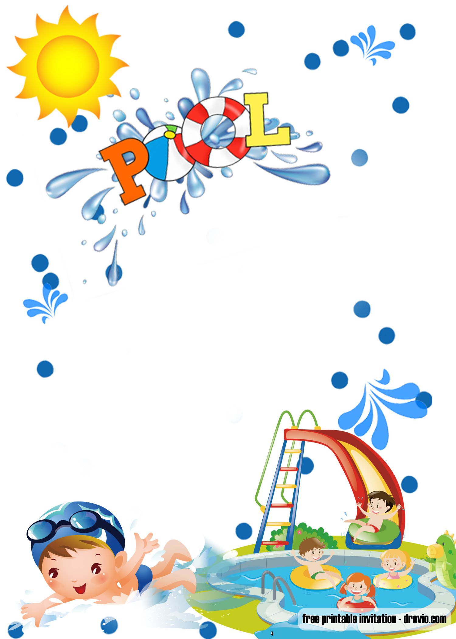 Pool party for boys 5