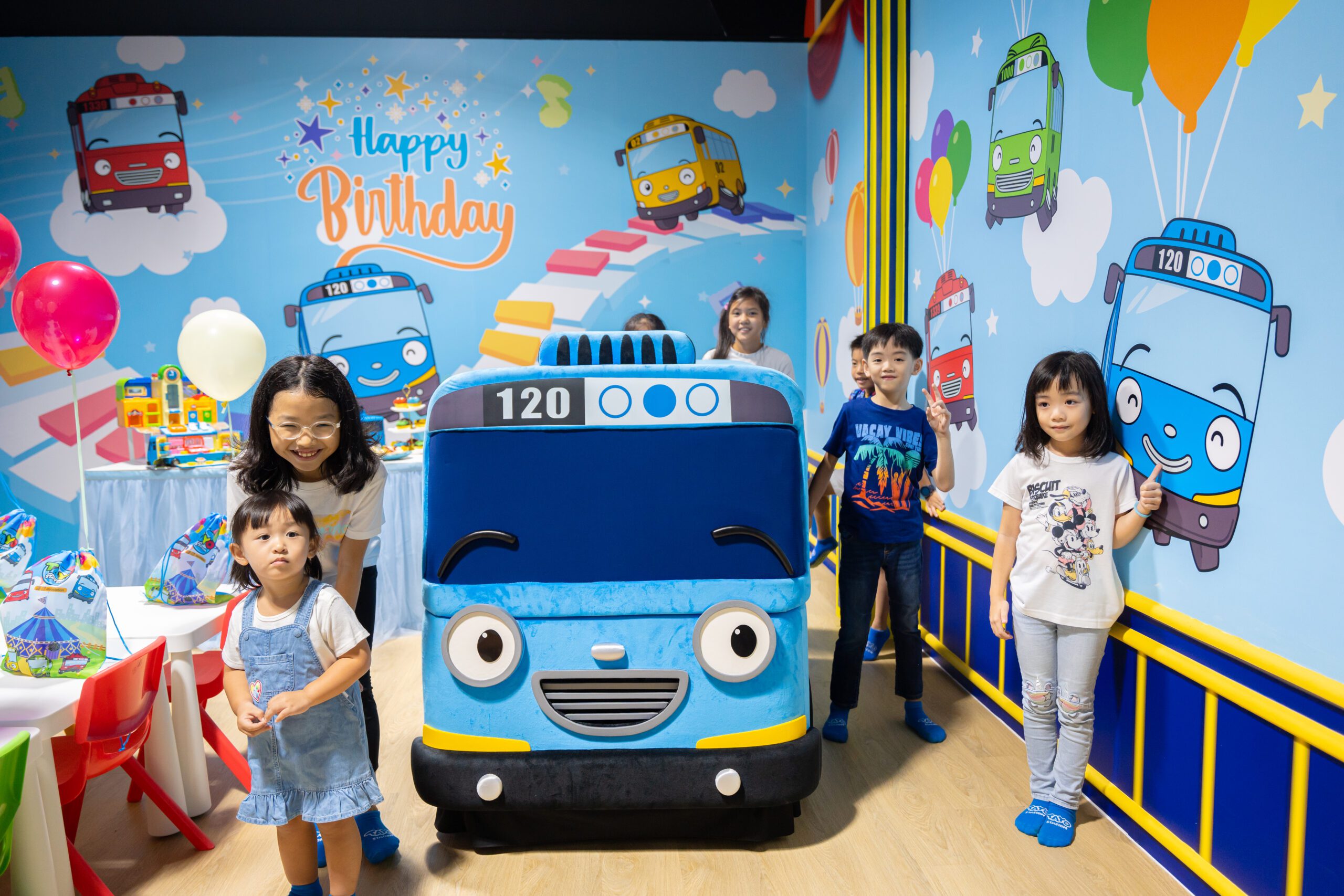 Tayo Little Bus birthday party ideas 4