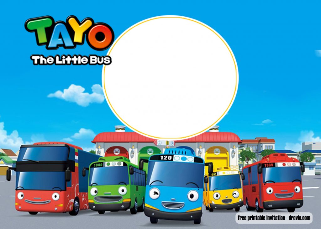 Tayo invitation template