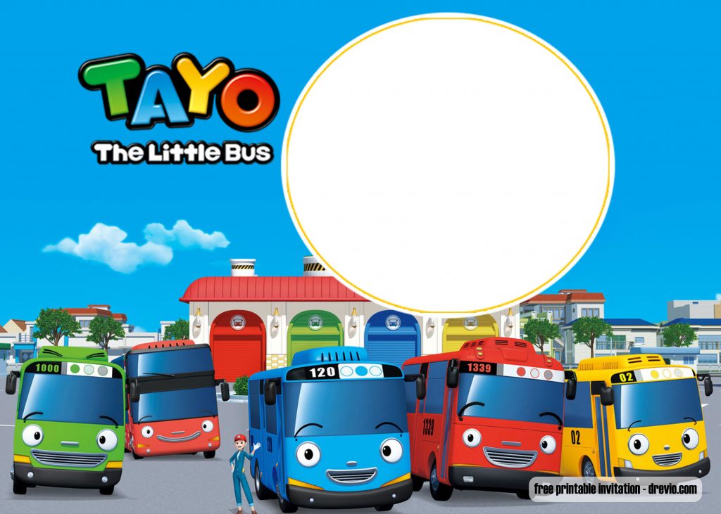 Tayo invitation template 2