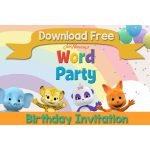 Free Word Party Invitation Templates Parents Are Loving