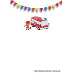 FREE Fireman Birthday Invitation Templates
