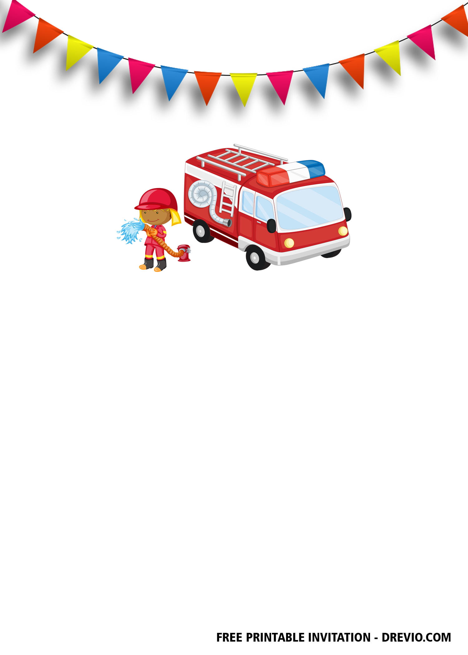 fireman invitation 3