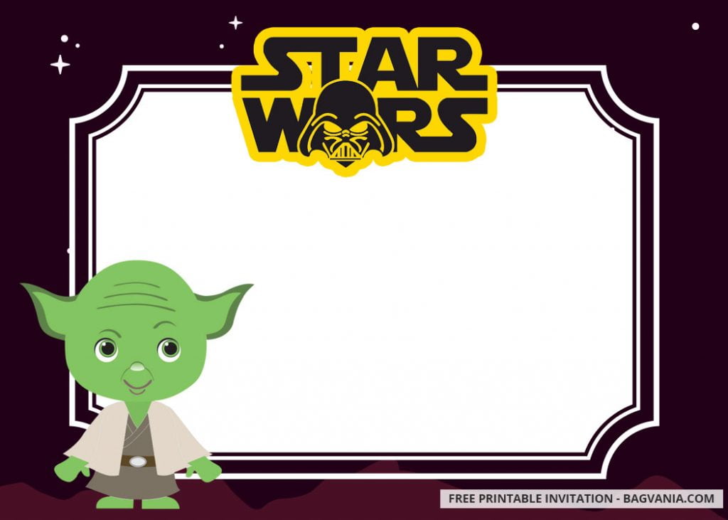 star wars birthday party invitations2