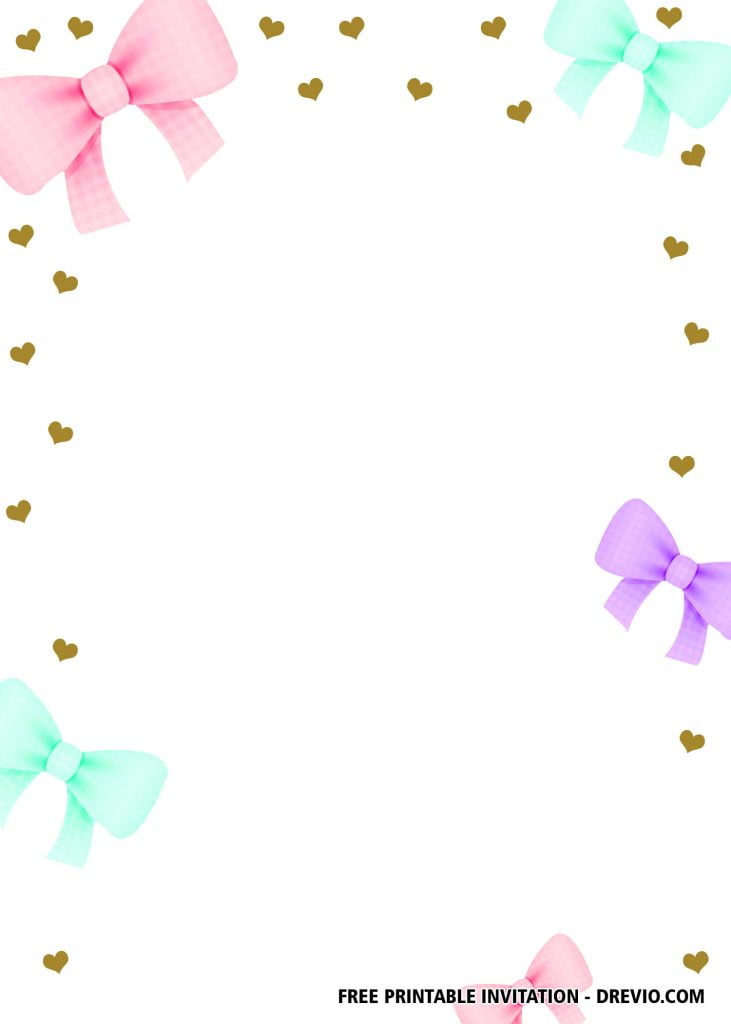 Bow Invitation