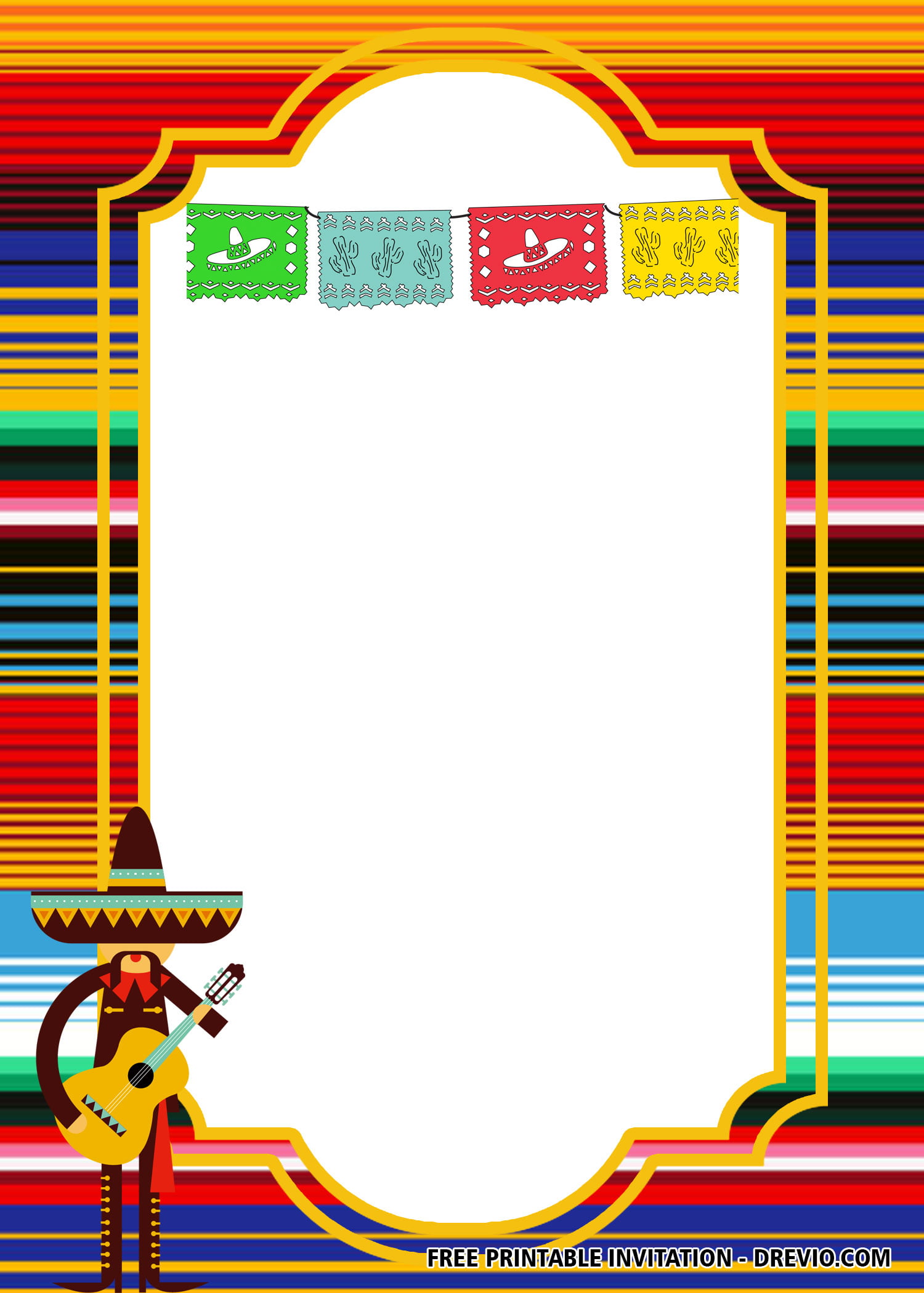 Fiesta Baby Shower Invitation 2