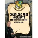 FREE Hogwarts Invitation Templates – Editable