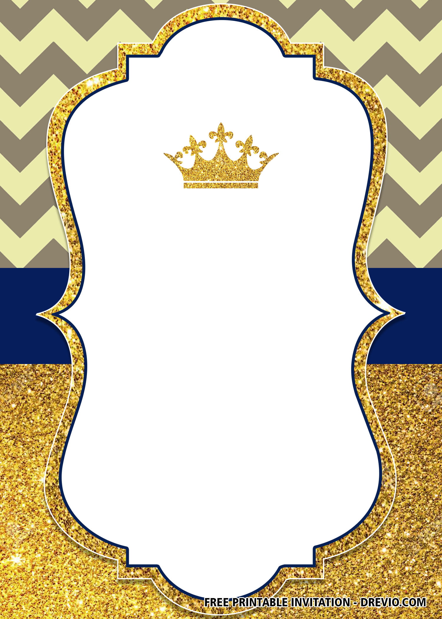 Prince Birthday Party Invitation