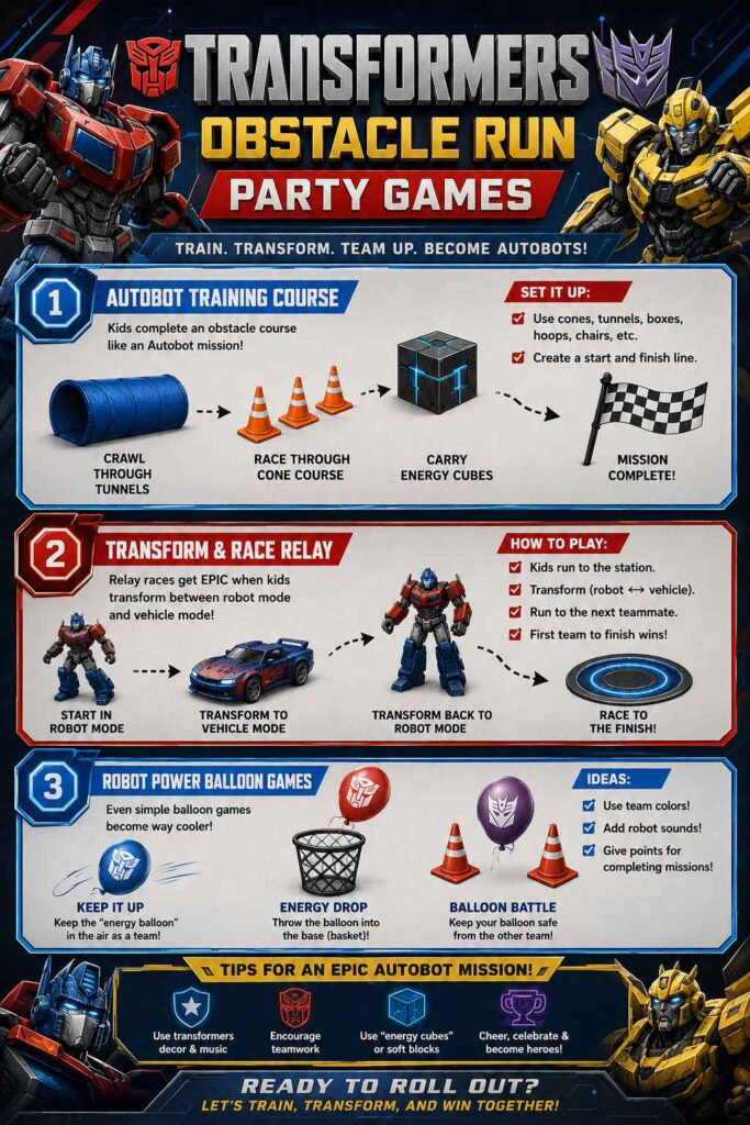 Preview of canva obstacle run instruction (transformers)