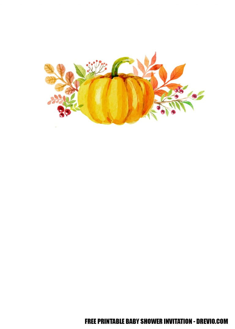Little PUMPKIN BABY SHOWER