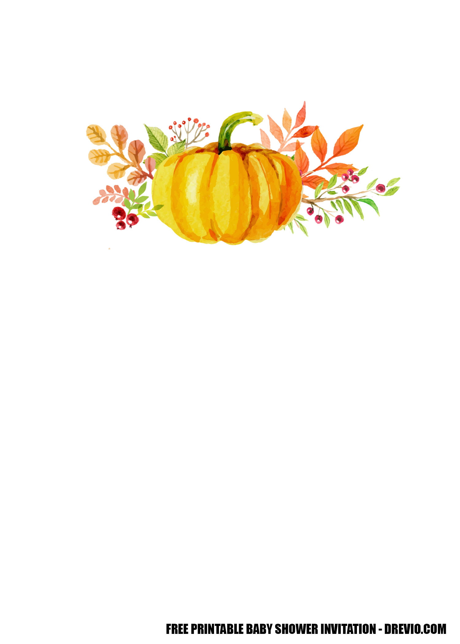 Little PUMPKIN BABY SHOWER