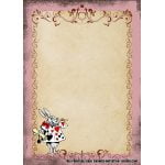 FREE Alice in Wonderland Pink Pastel Invitation Templates