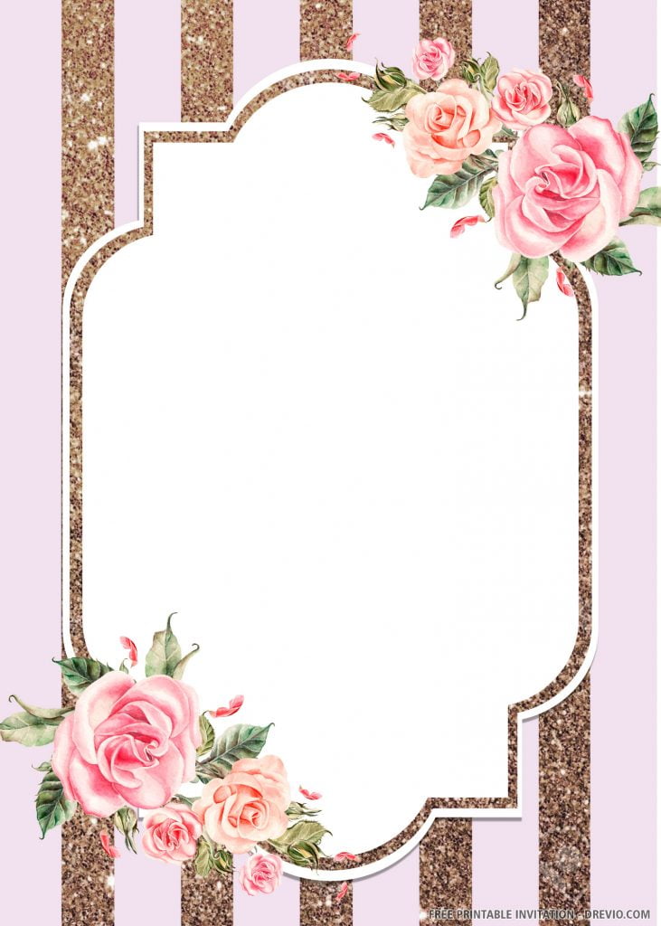 Baby Shower Invitation Girl 2