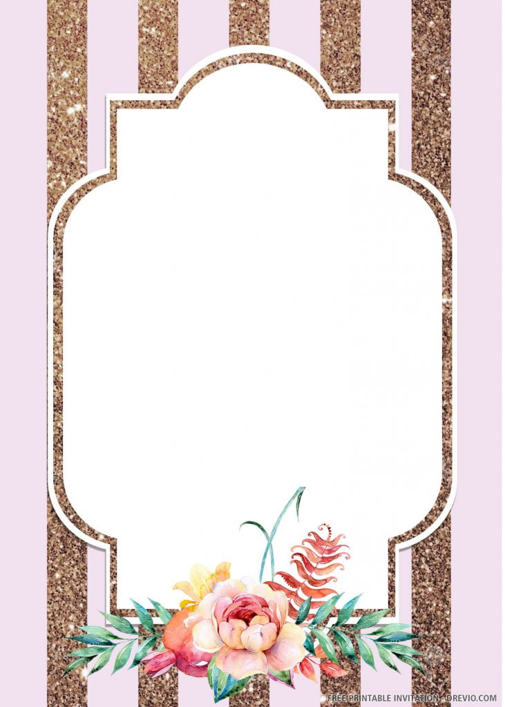 Baby Shower Invitation Girl 4