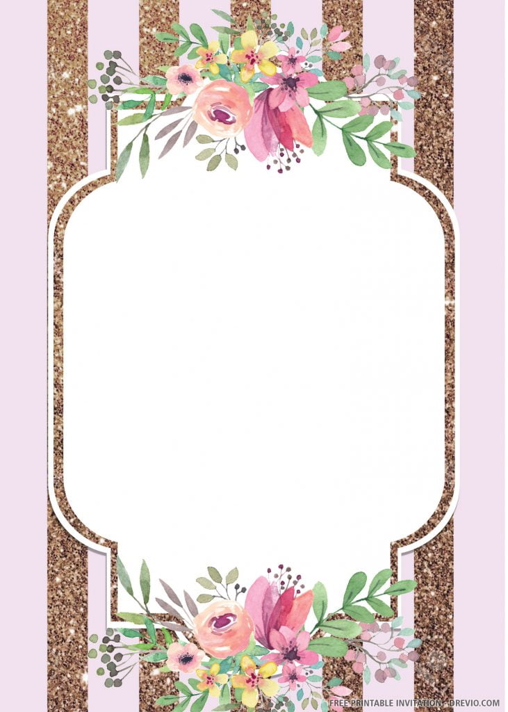 Baby Shower Invitation Girl 5