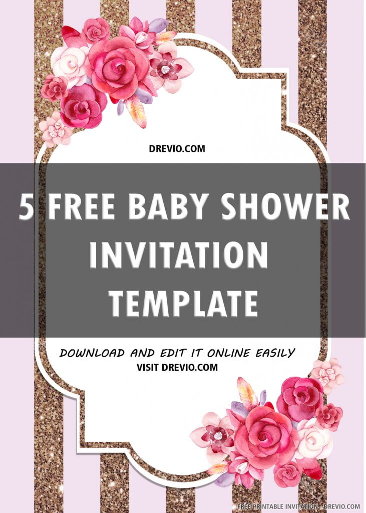 Baby Shower Invitation Girl