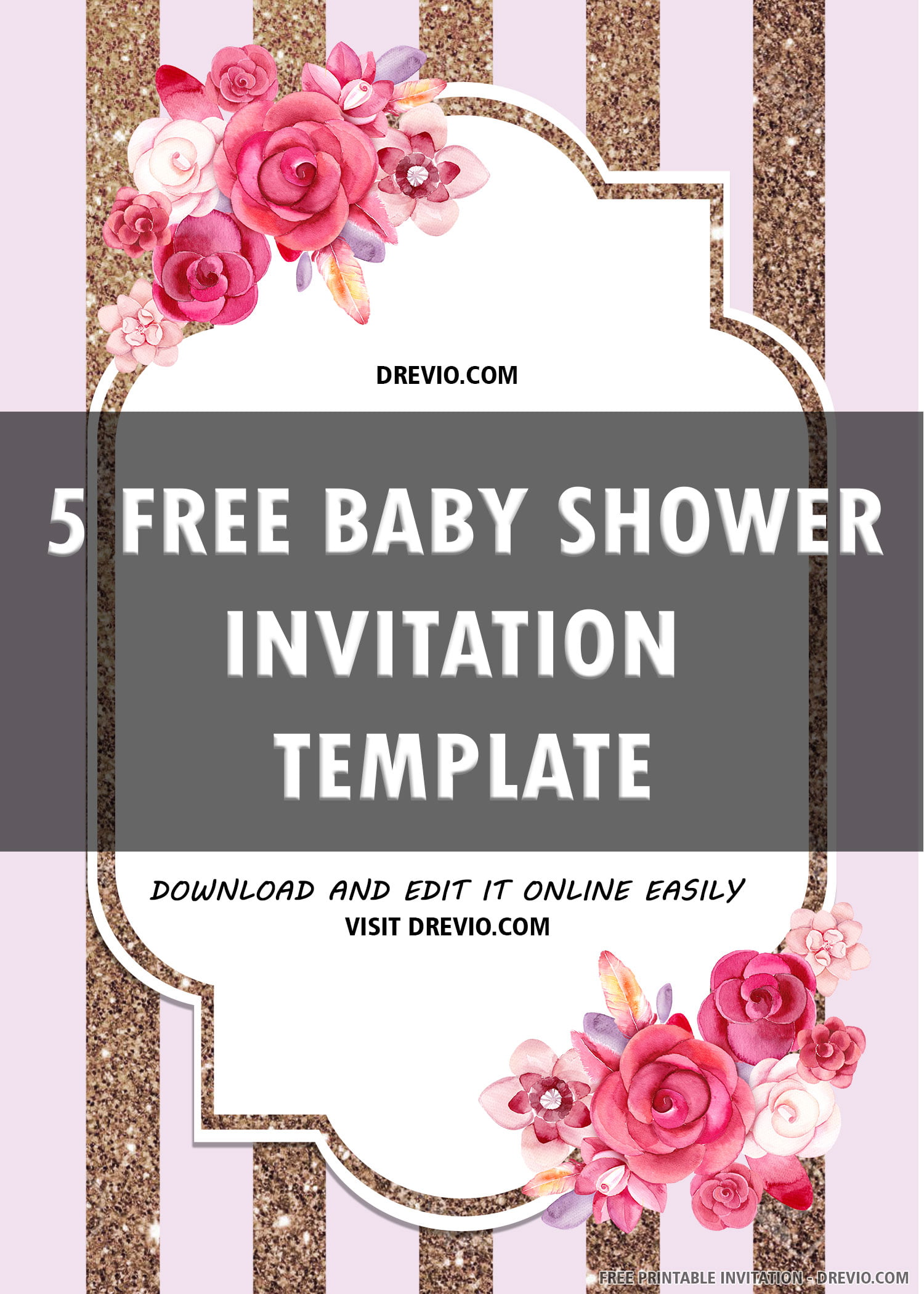Baby Shower Invitation Girl