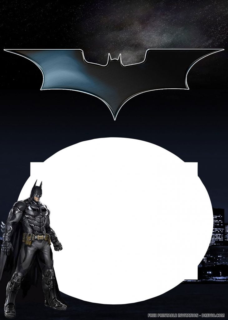 Batman Invitation 2