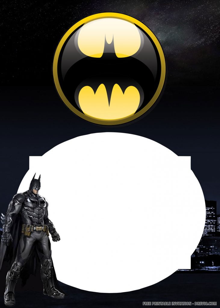 Batman Invitation 3