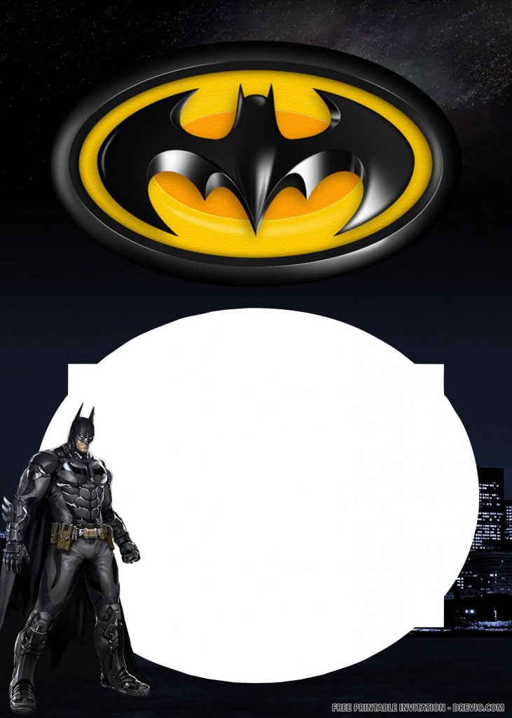 Batman Invitation 4