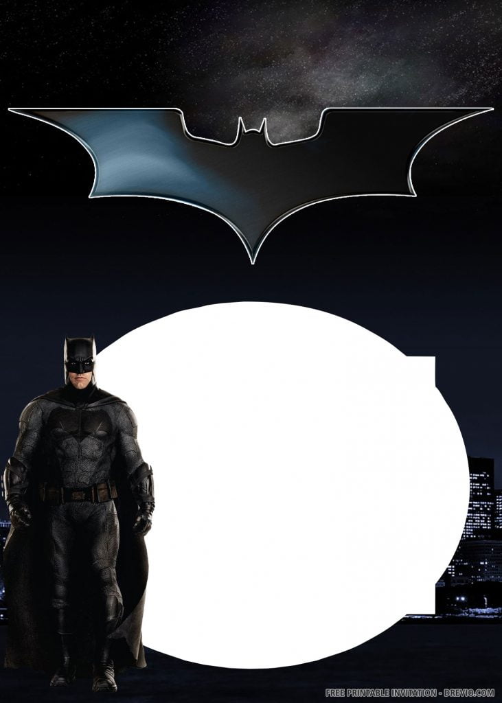 Batman Invitation 5