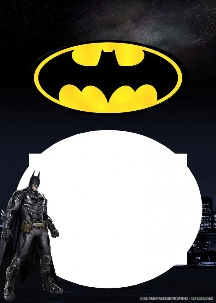 Batman Invitation