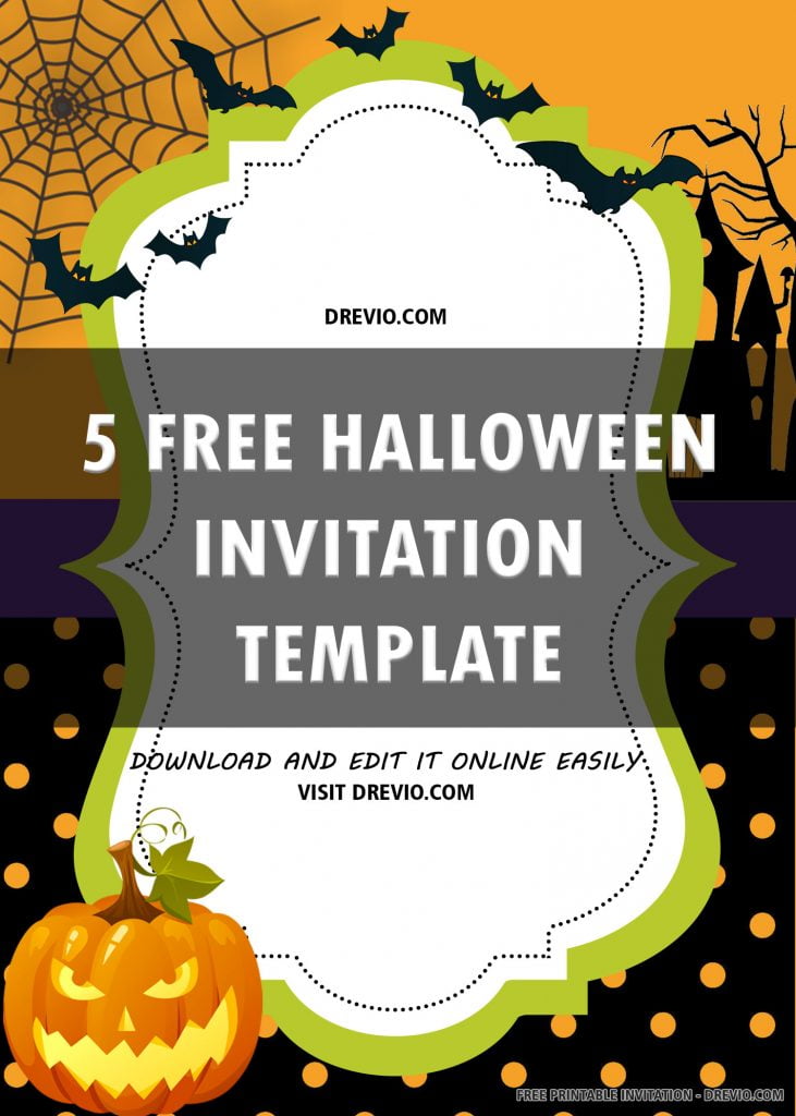 Childrens Halloween Invitations 6