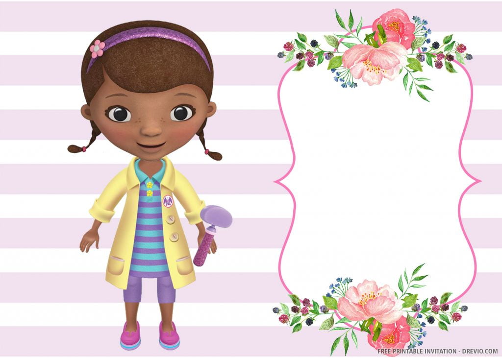 Doc McStuffins Invitation 4