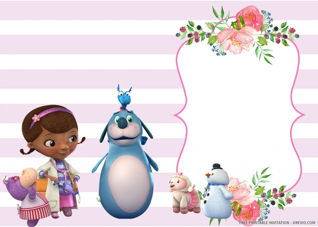 Doc McStuffins Invitation 5