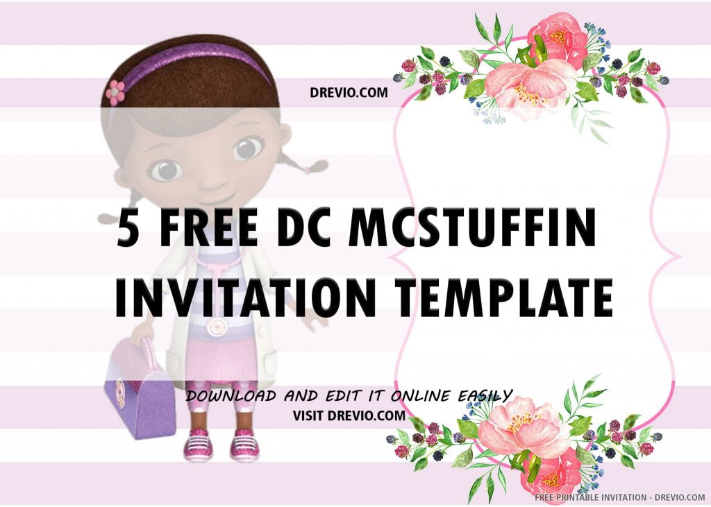 Doc McStuffins Invitation 6