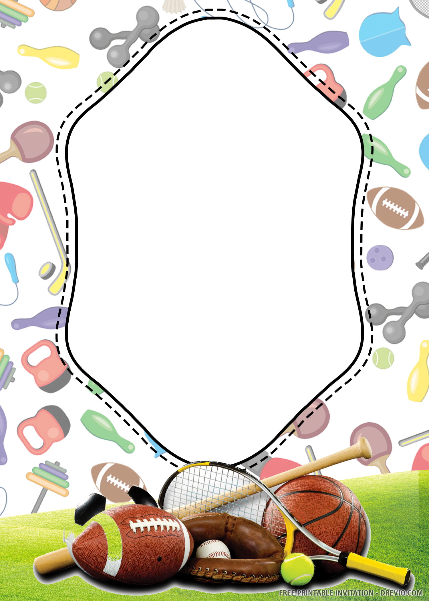 Edit Yourself Sports Birthday 4