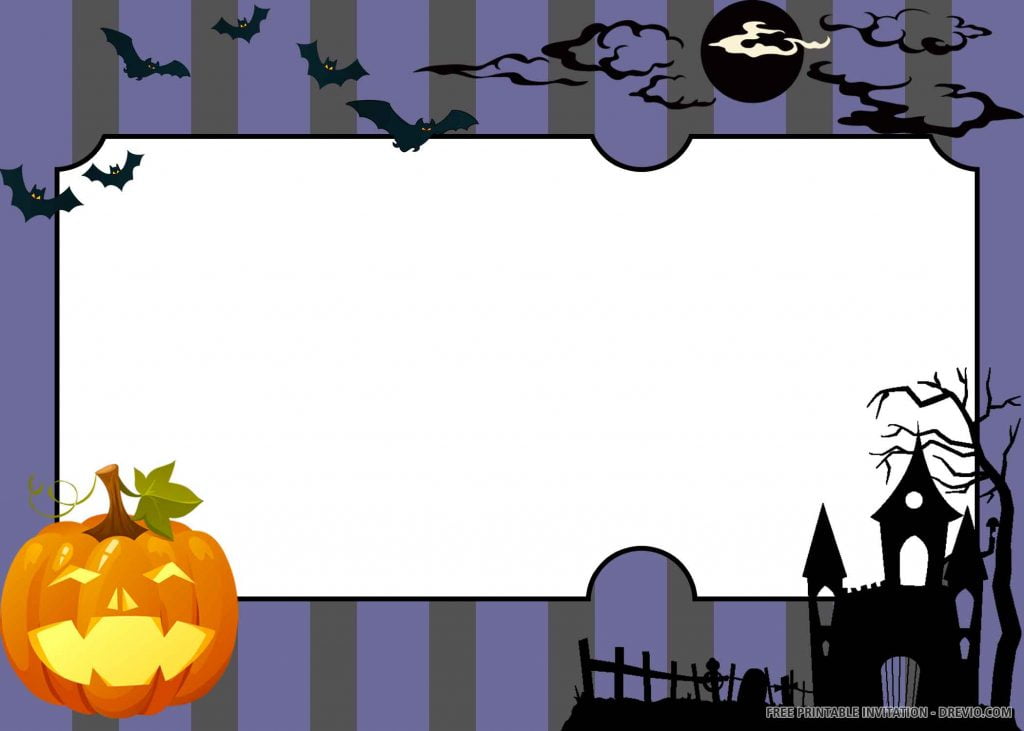 Halloween Invitations Kids 1